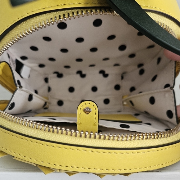 NWOT Kate Spade Picnic Pineapple Crossbody Bag/Purse - Picture 6 of 10